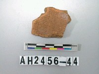 藏品(紅色細砂繩紋陶片)的圖片